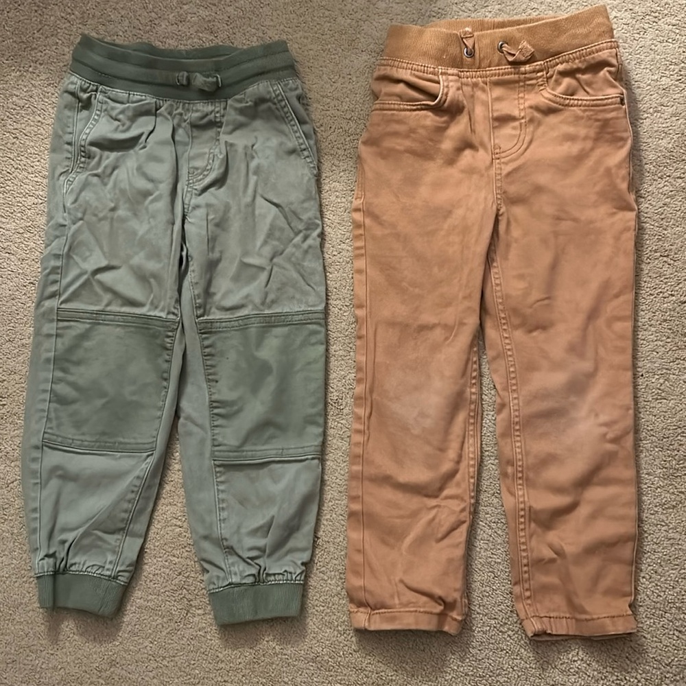 Set two toddler boy cotton jogger pants